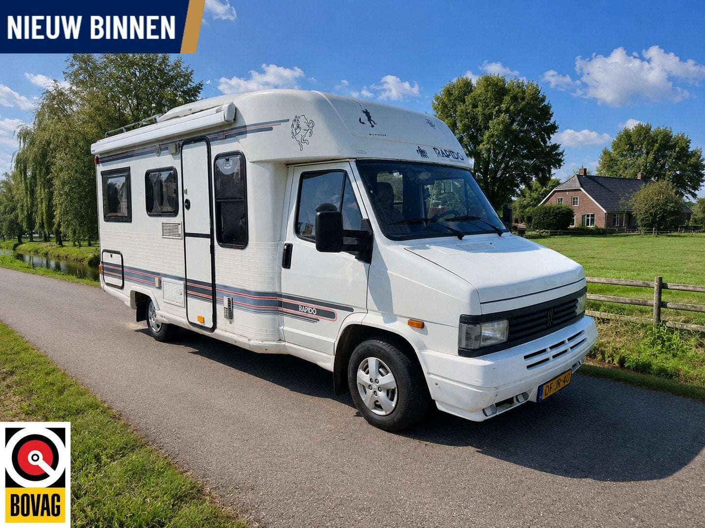 Rapido 730, Caravans en Kamperen, Campers, Bedrijf, Half-integraal, Rapido, Diesel, Handgeschakeld, Fietsendrager, Achteruitrijcamera
