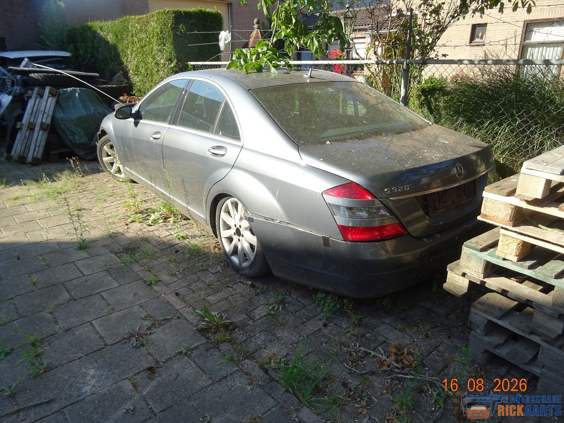 Mercedes S klasse W221 320 cdi 2007, Gebruikt, -, Deur, Ophalen of Verzenden