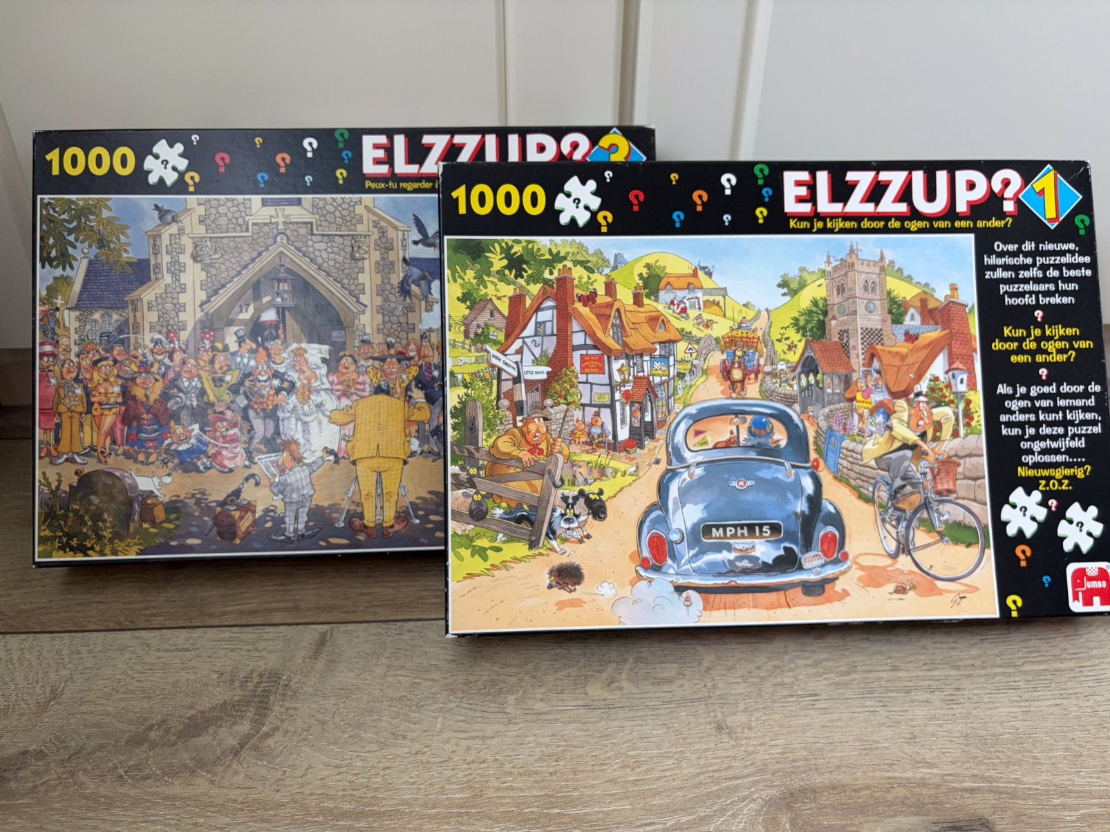 Legpuzzels, Ophalen, 500 t/m 1500 stukjes, Zo goed als nieuw