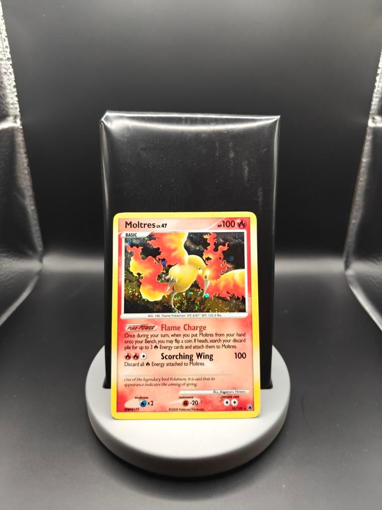 Moltres Holo Lv.47 Majestic Dawn - Pokemon Kaart, Ophalen of Verzenden, Zo goed als nieuw, Losse kaart, Foil