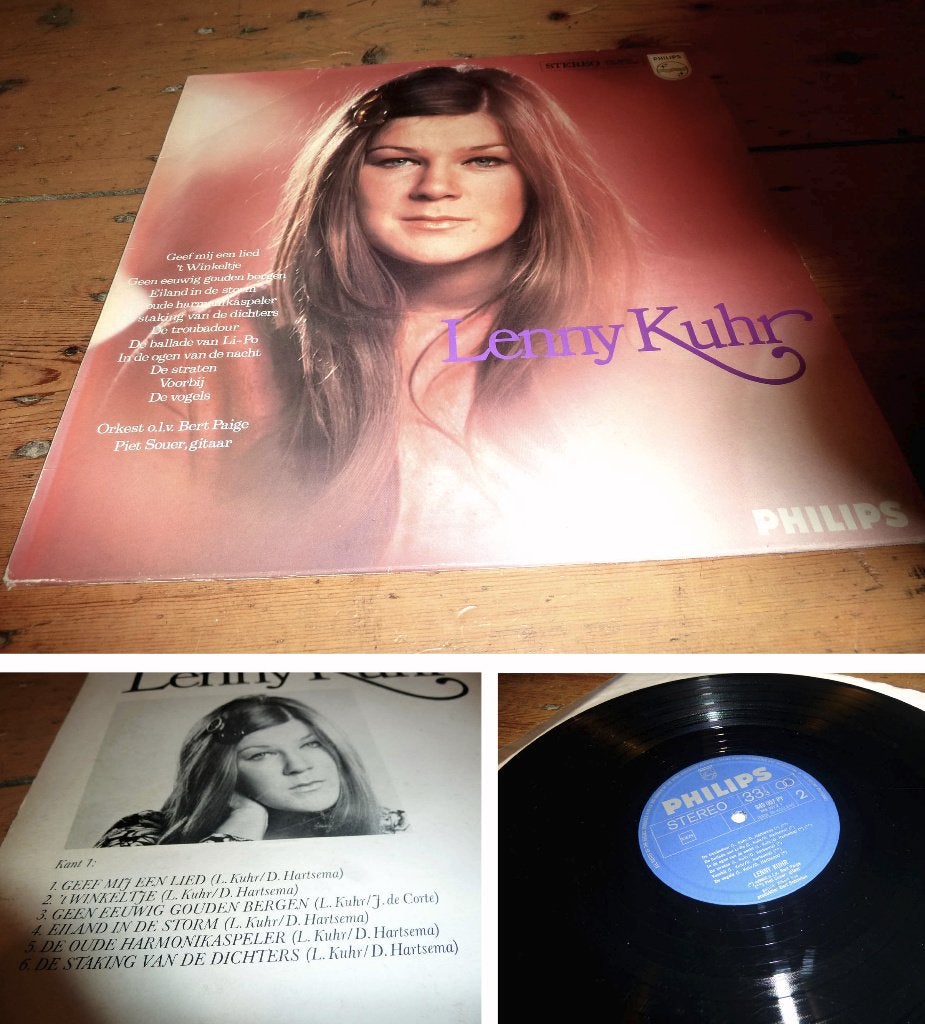 lp Lenny Kuhr Lenny Kuhr haar 1e LP 1969 in redelijke staat, Cd's en Dvd's, Ophalen of Verzenden, Gebruikt, 12 inch, Levenslied of Smartlap