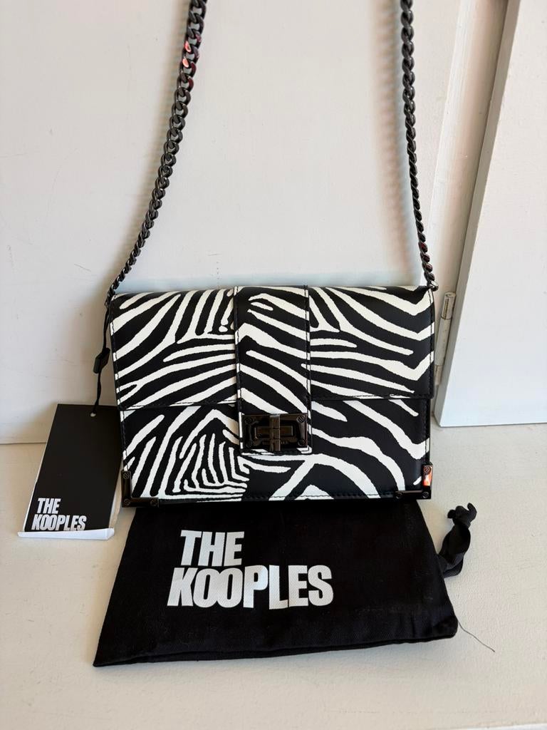 The kooples zebrarpint tas nieuw, Overige merken, Zwart, Nieuw, Ophalen of Verzenden