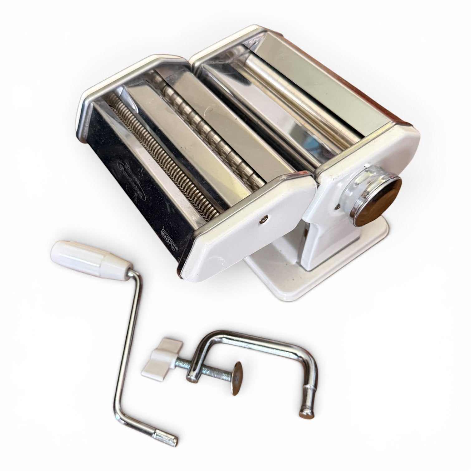 Pastamachine met extra ravioli maker, Ophalen of Verzenden, Zo goed als nieuw, 3 snelheden of meer