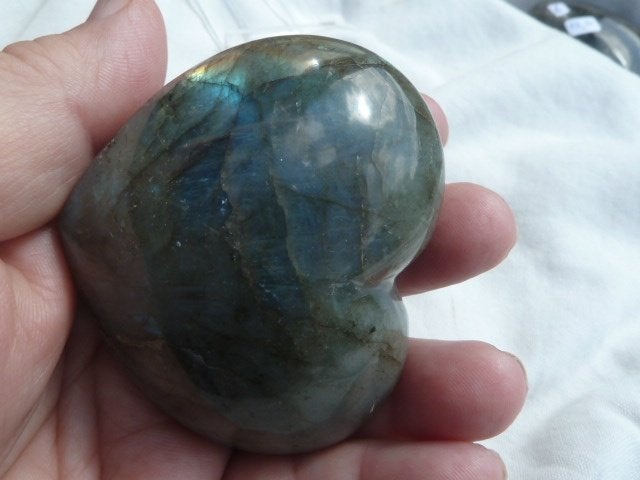 Hart van Labradoriet (05), Ophalen of Verzenden, Mineraal