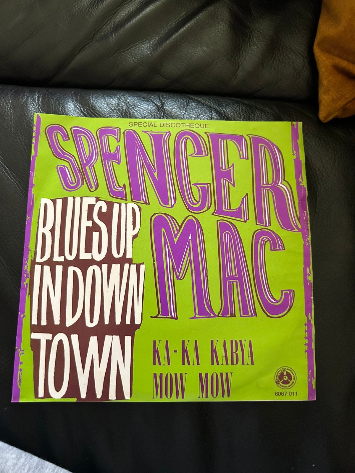 Spencer mac zeldzame funk/rock single, Cd's en Dvd's, Vinyl Singles, Ophalen of Verzenden, Zo goed als nieuw, Pop