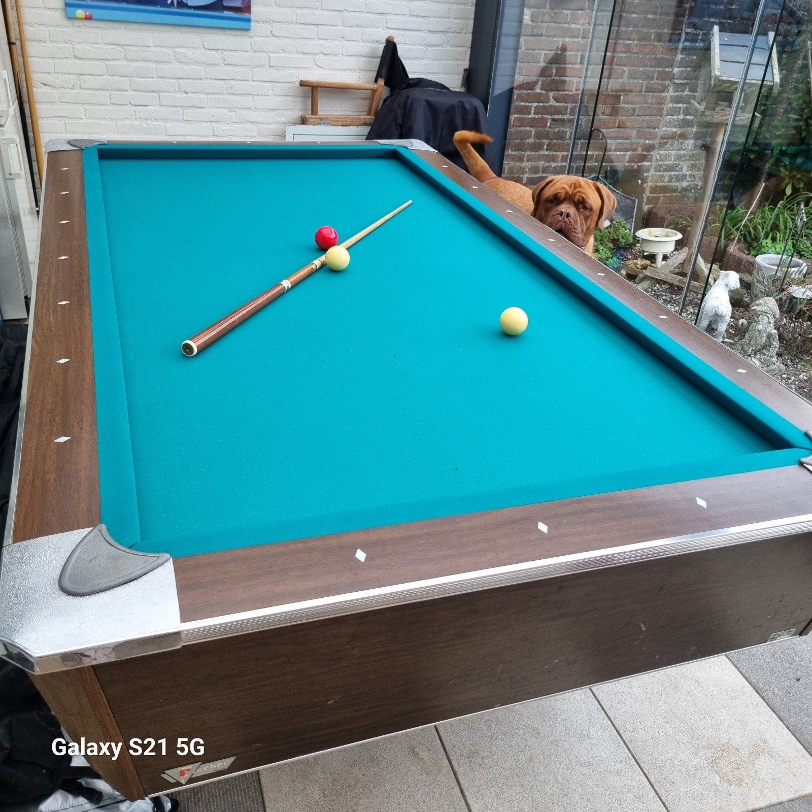 wedstrijdbiljart met nieuwdoek, Ophalen, Keu of Ballen