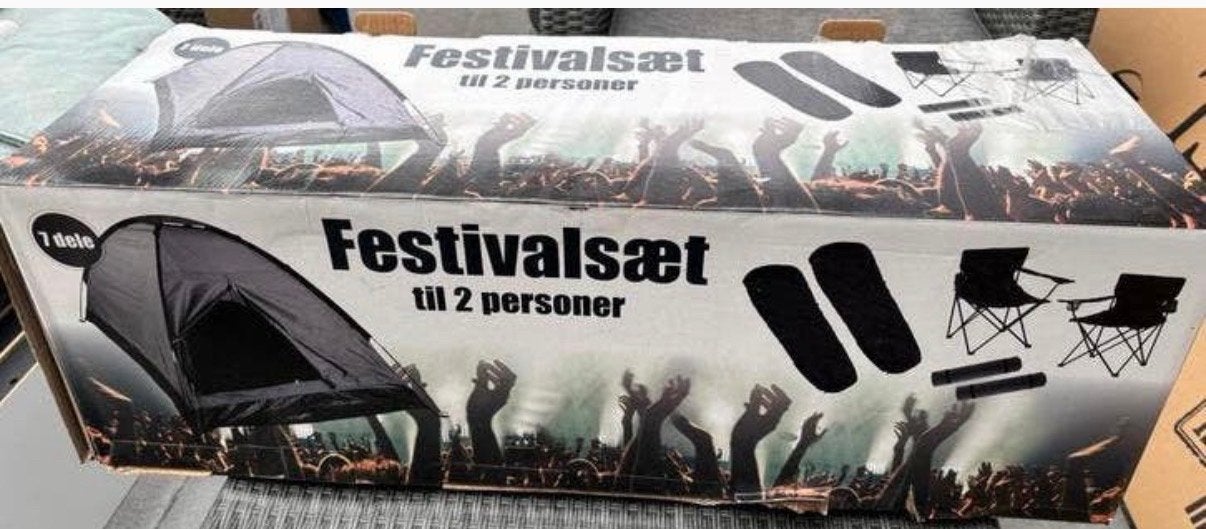 Festivalset voor 2 personen, Ophalen, Nieuw, Tot en met 2
