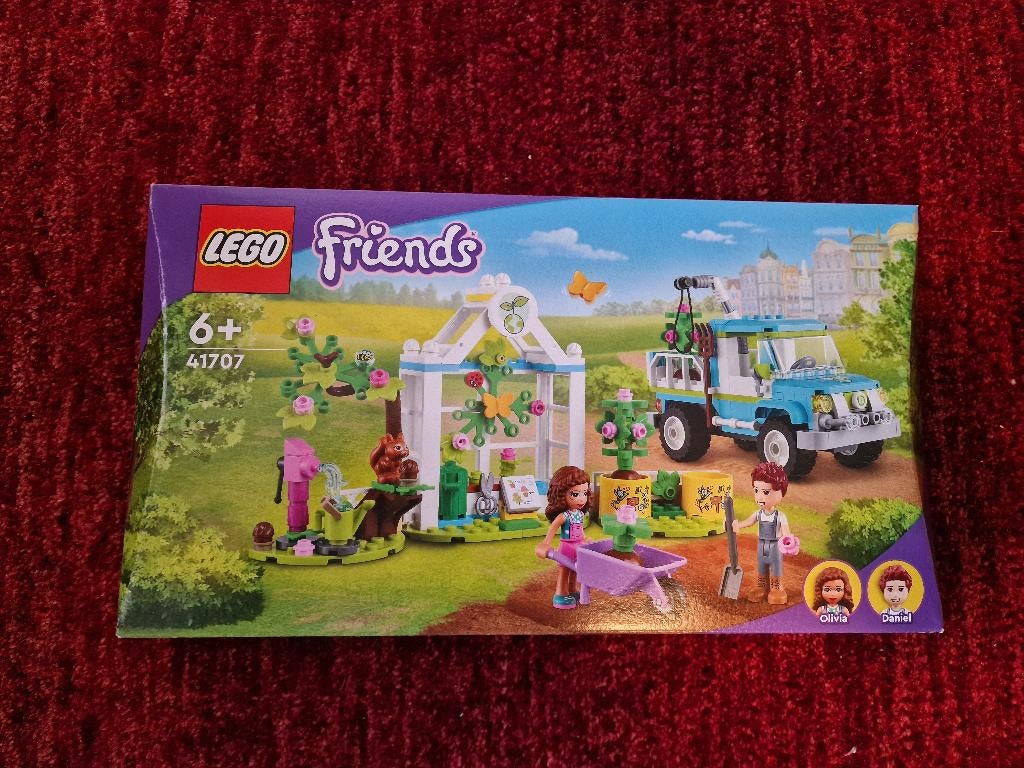 LEGO Friends 41707 Bomenplantwagen, Friends, Ophalen of Verzenden, Zo goed als nieuw, Duplo