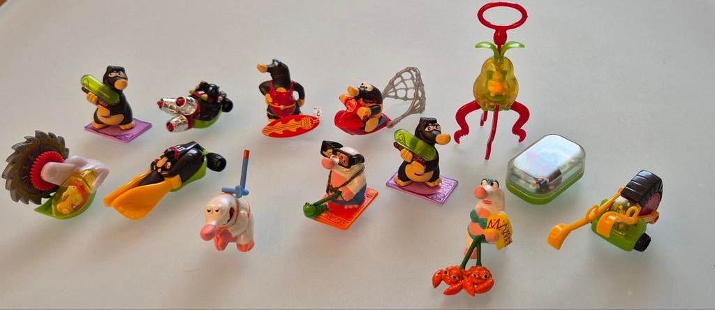 Poppetjes - mollen - Wie is de Mol? - super leuk, Verzamelen, Poppetjes en Figuurtjes, Ophalen of Verzenden, Nieuw