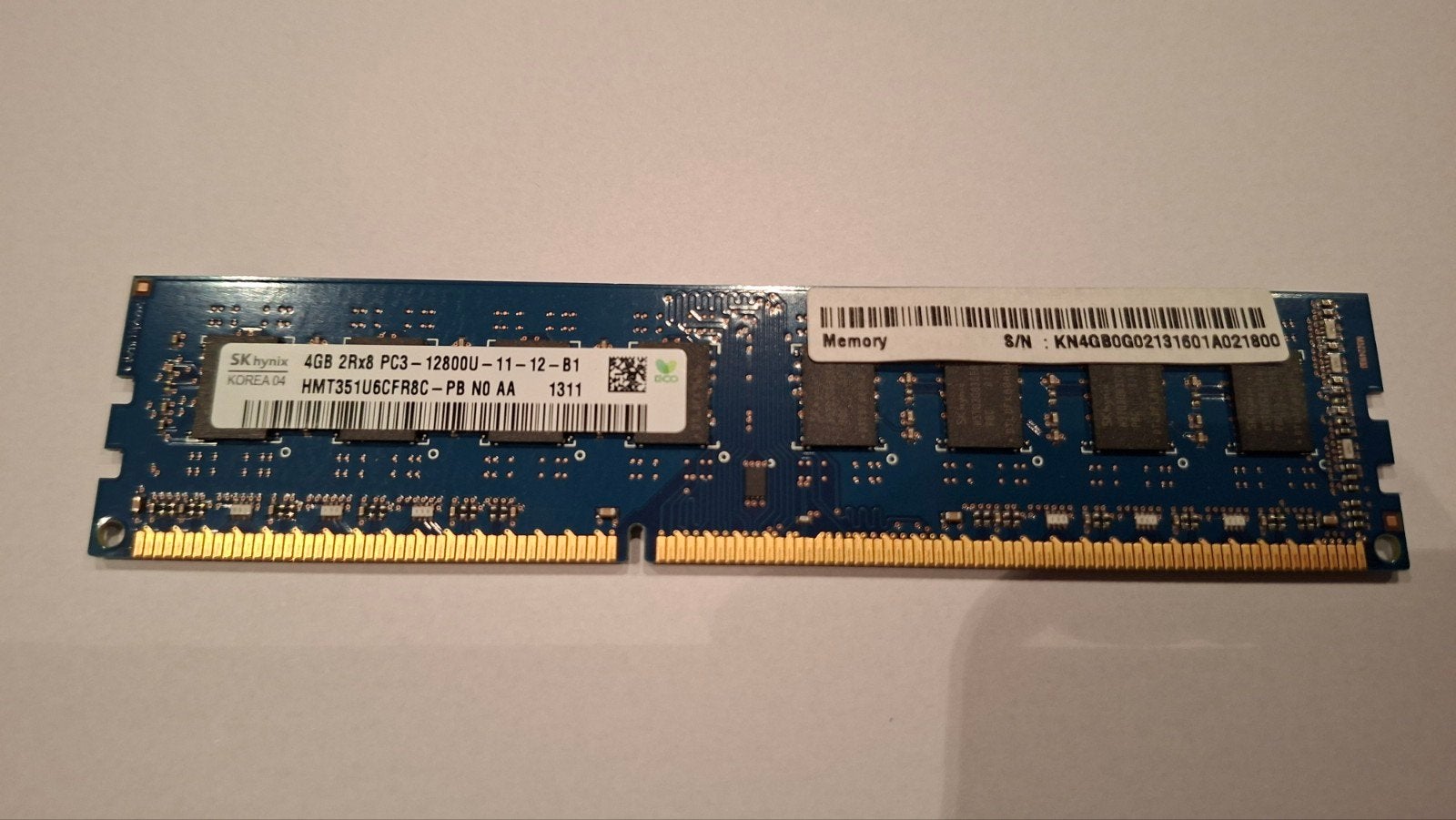 SK Hynix 4GB DDR3 Geheugen, Gebruikt, DDR3, Ophalen of Verzenden, Desktop