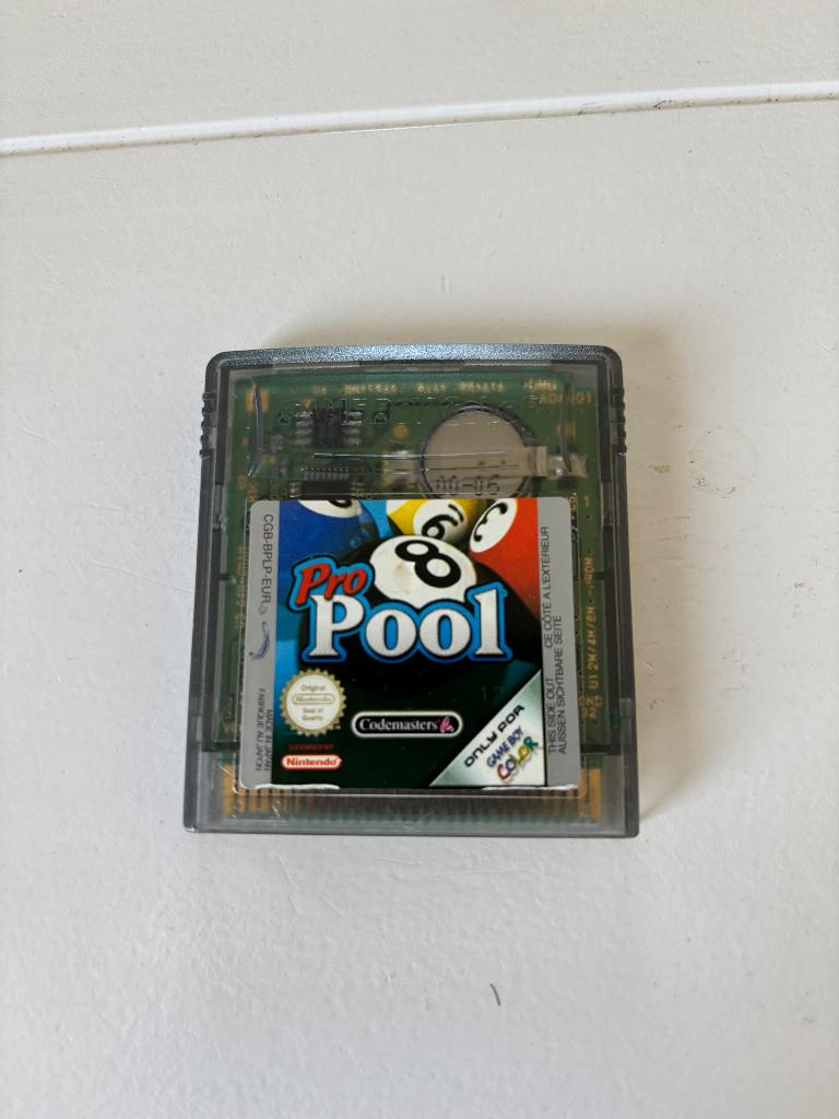 Pro Pool - 8 Ball - GBC game, 1 speler, Ophalen of Verzenden, Zo goed als nieuw, Vanaf 3 jaar