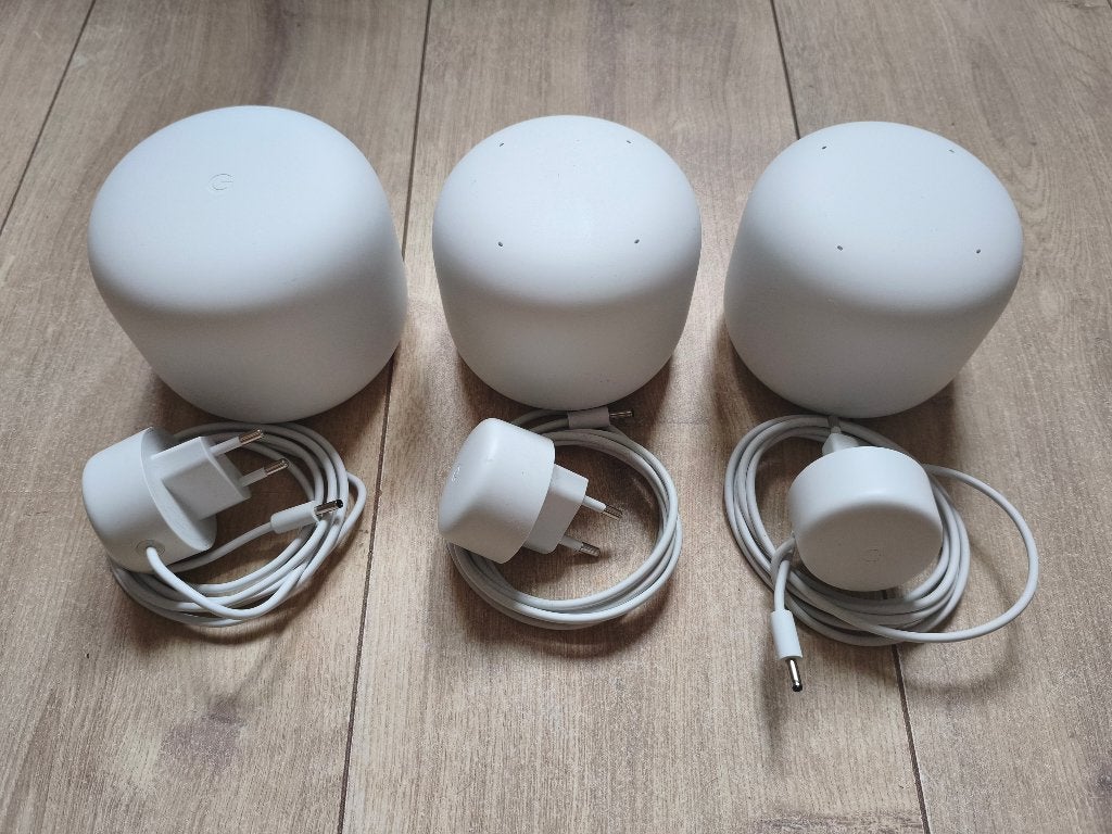 Google Nest Wifi router + 2 Wifi-punten (mesh wifi), Computers en Software, WiFi-versterkers, Ophalen, Zo goed als nieuw, Google