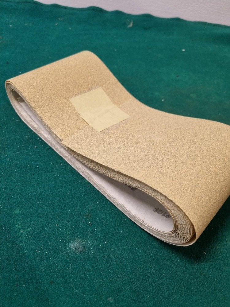 schuurpapier  p160  8 meter, Ophalen of Verzenden, 'T Olde Gre-j, Info@toldegrej.nl, Endepoelstraat 20f Didam