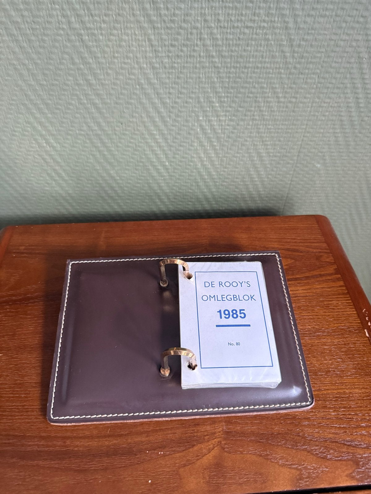 Vintage omlegblok, Ophalen of Verzenden, Zo goed als nieuw