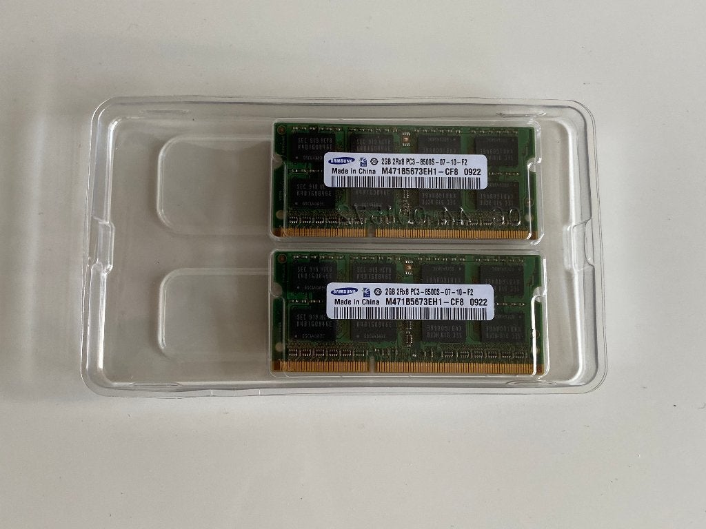 Samsung RAM geheugenmodules - 2GB (2x), Overige soorten, Nieuw, Ophalen of Verzenden, Desktop