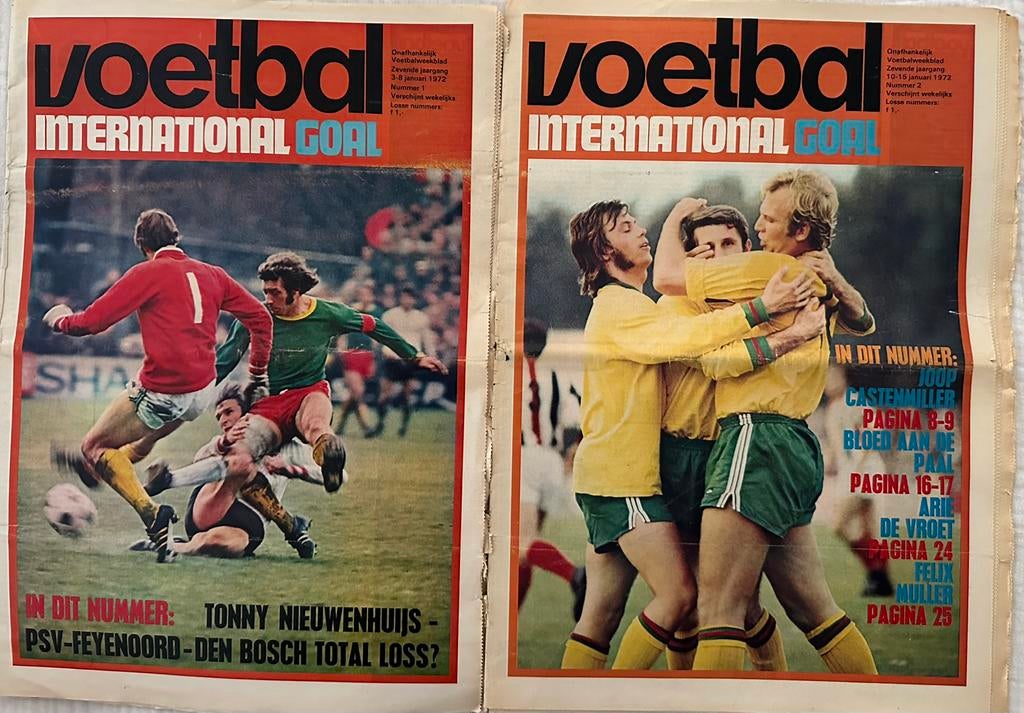 Voetbal International (VI) - Zevende jaargang (1972), Boeken, Ophalen of Verzenden, Gelezen, Sport en Vrije tijd