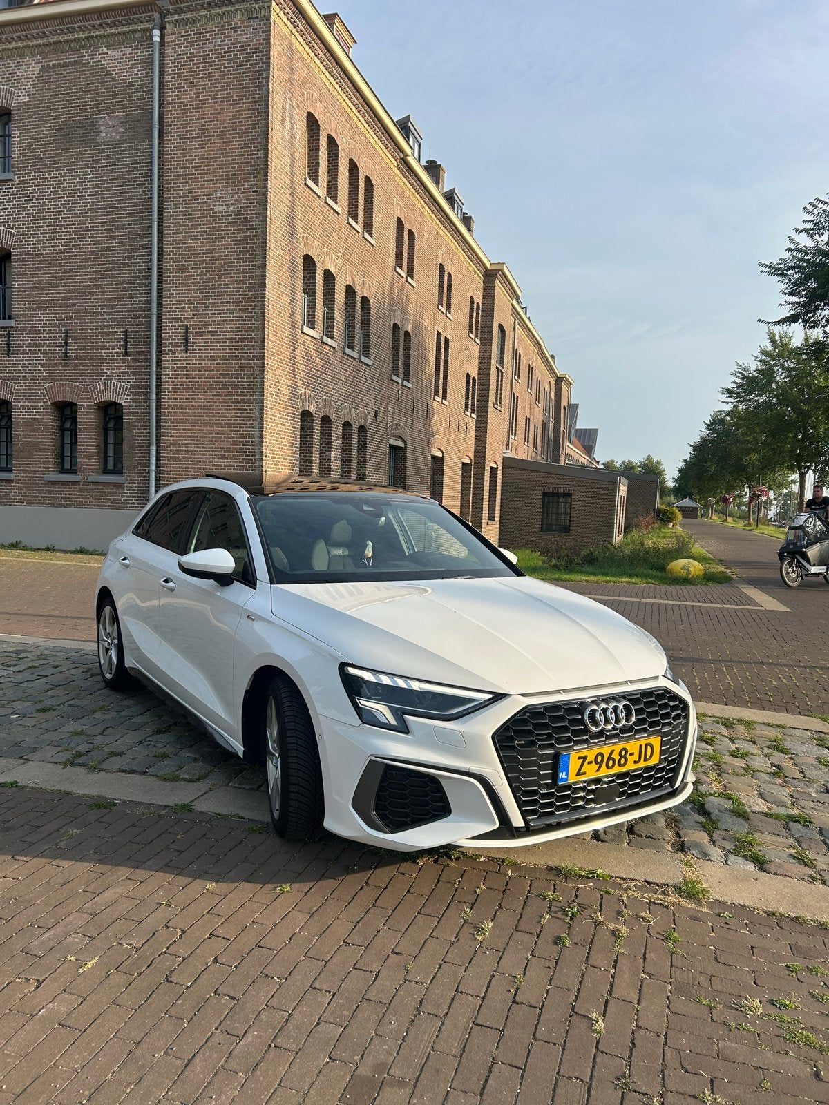 Audi A3 Sportback 35 TDI 2021 Wit UNIEK!, Auto's, Voorwielaandrijving, 730 kg, 4 cilinders, Wit