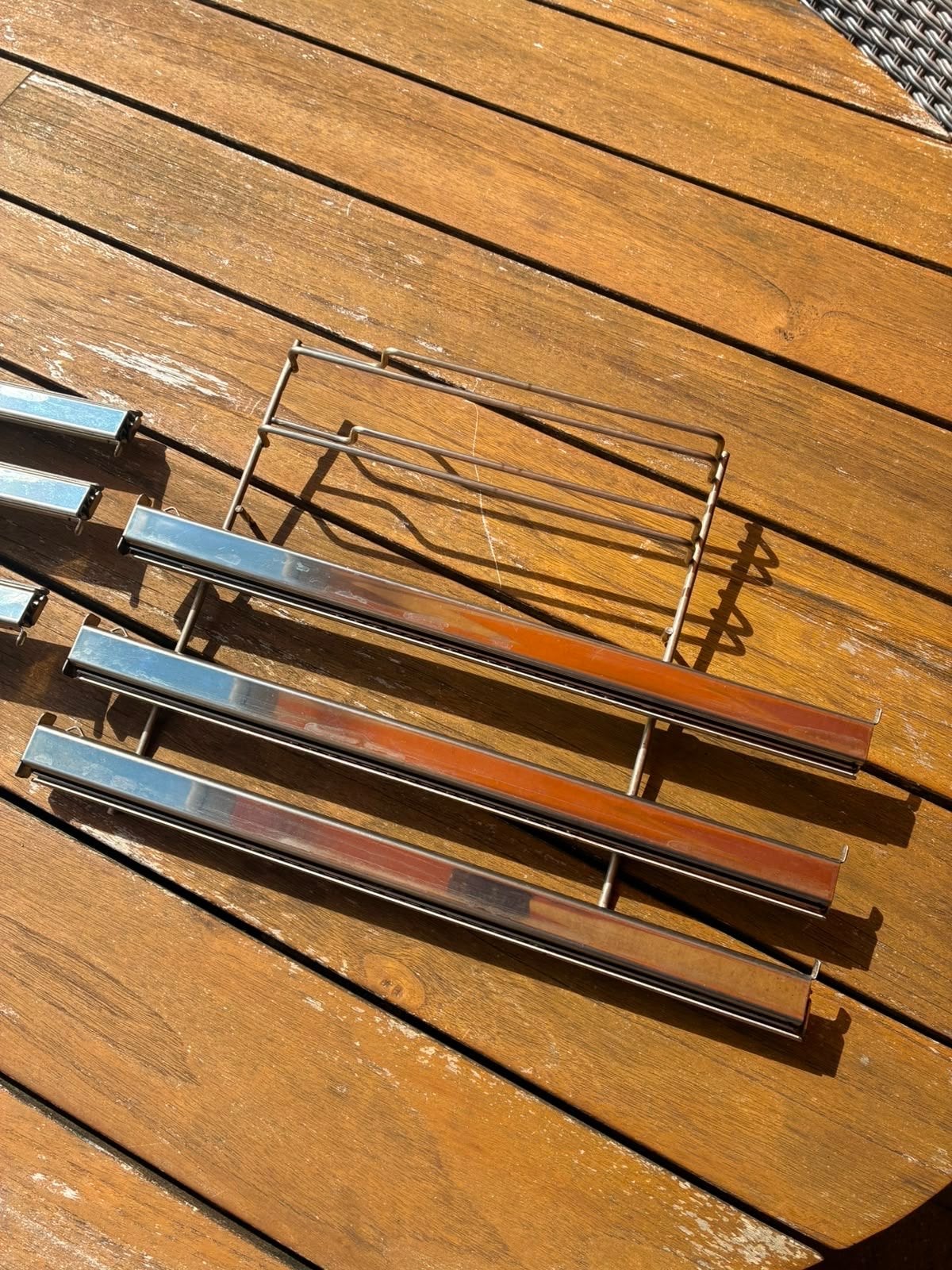 Telescopische rail op drie niveaus voor Siemens oven, Witgoed en Apparatuur, Ophalen of Verzenden, Zo goed als nieuw