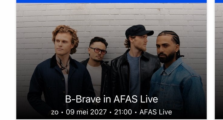 B -brave kaartjes te koop 2 stuks golden circel, Twee personen