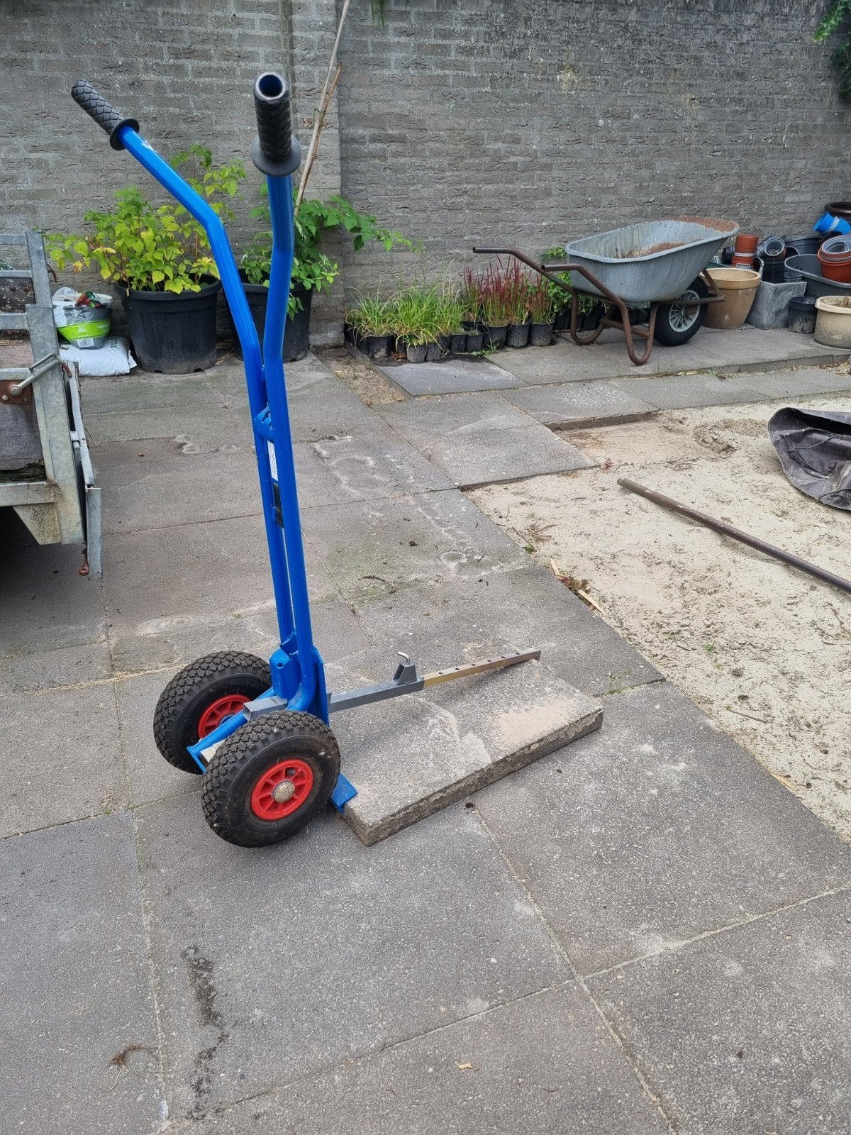Tegeldonkey, tegellegger te huur, 100 liter of meer, Ophalen, Transportkar