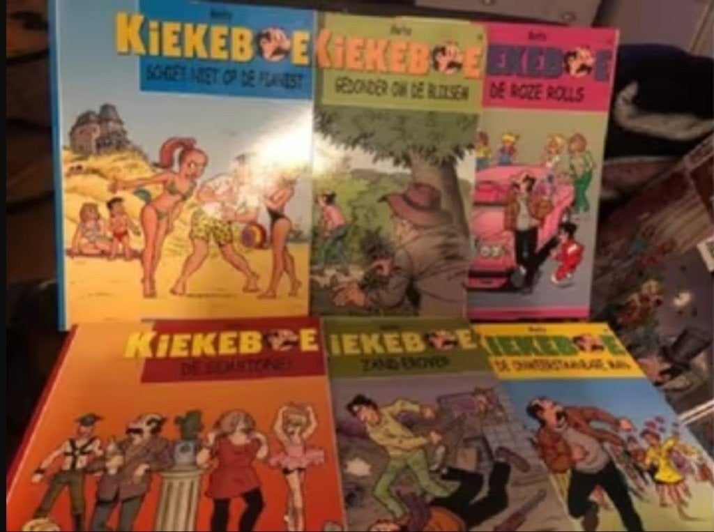 Kiekeboe divers 3 de simstones k9, Eén stripboek, Ophalen of Verzenden, Zo goed als nieuw
