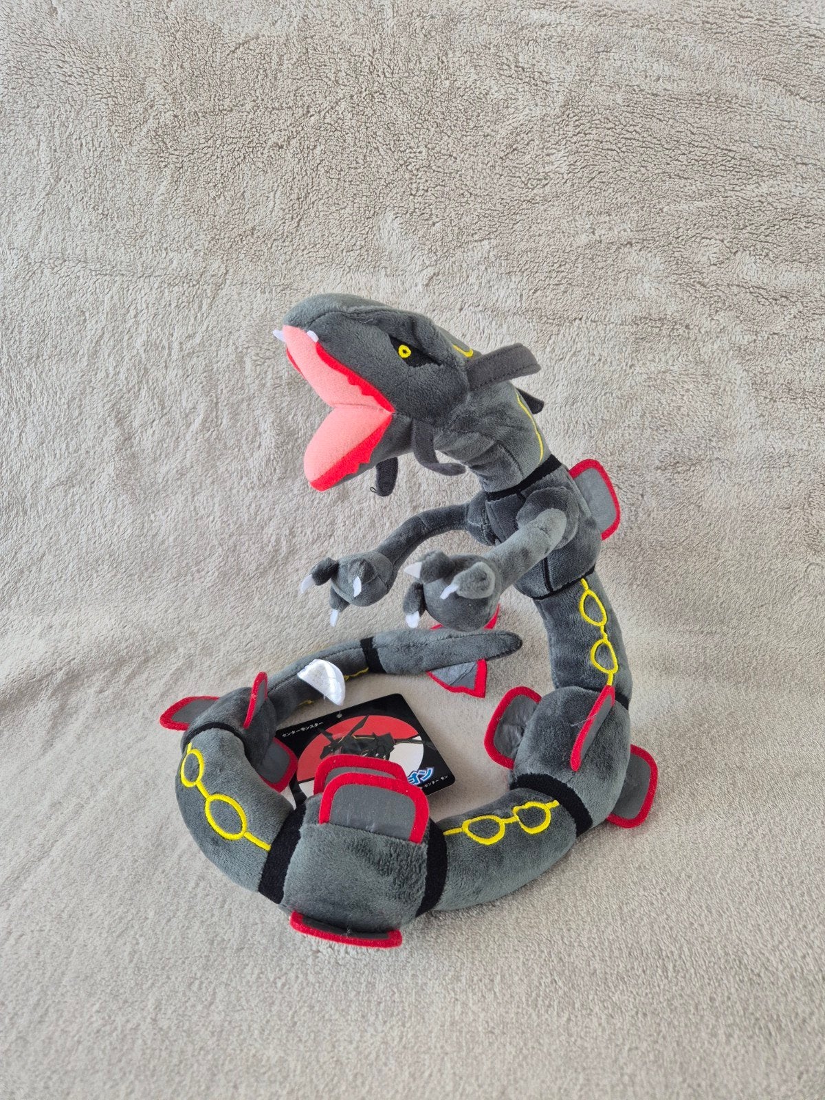 Pokemon Knuffel Shiny Rayquaza - NIEUW, Overige merken, Overige typen, Nieuw, Ophalen of Verzenden