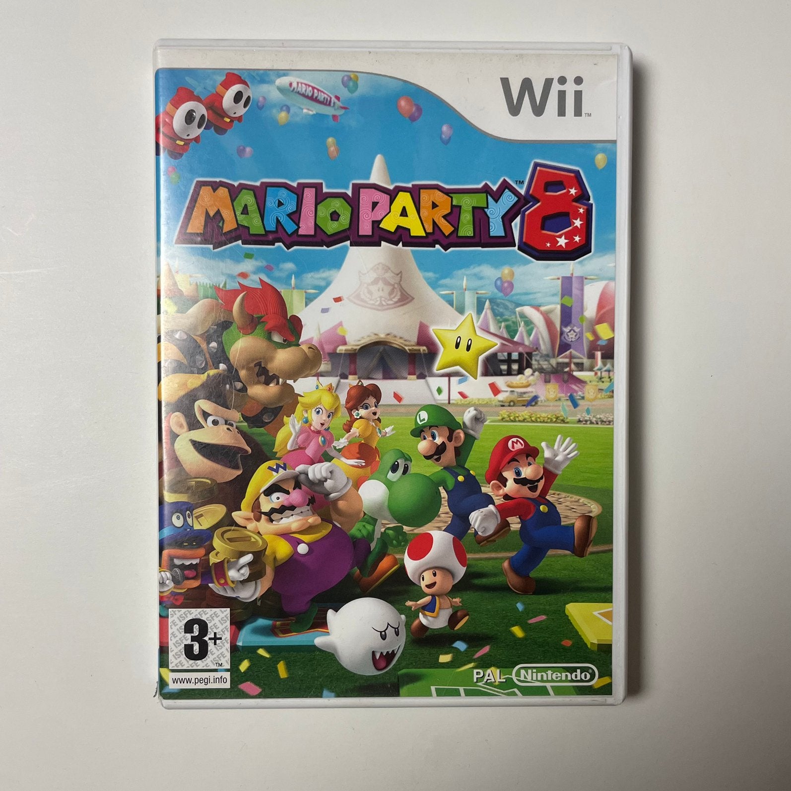 Mario Party 8 Nintendo Wii PAL compleet – getest & werkend, Spelcomputers en Games, Avontuur en Actie, Eén computer, Ophalen of Verzenden