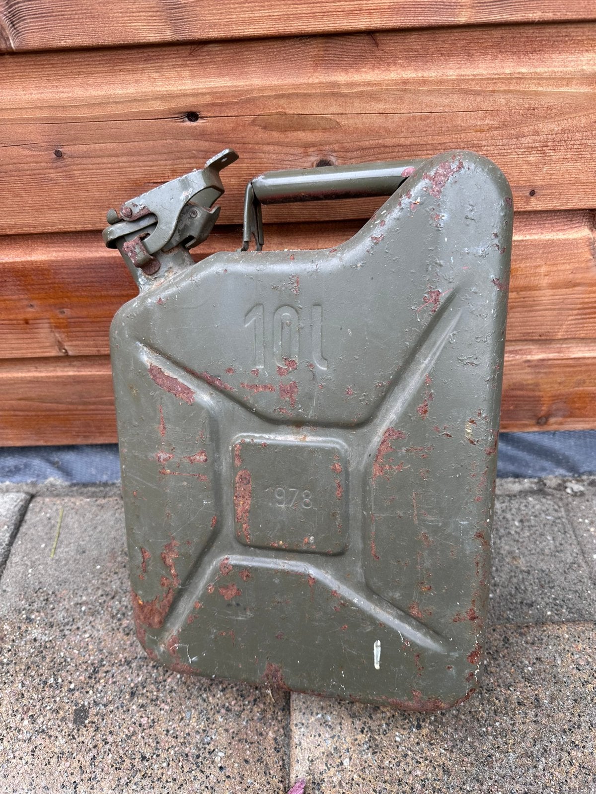 Leger Jerrycan 10L 1978, Ophalen of Verzenden