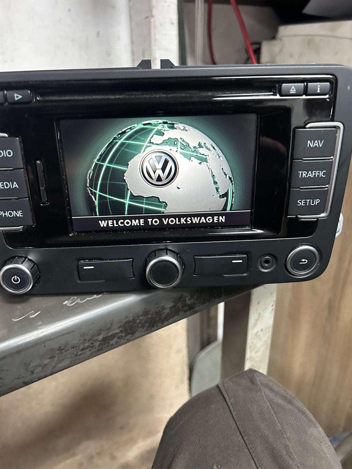 Volkswagen Polo GTI radio RNS310, Ophalen of Verzenden, Zo goed als nieuw