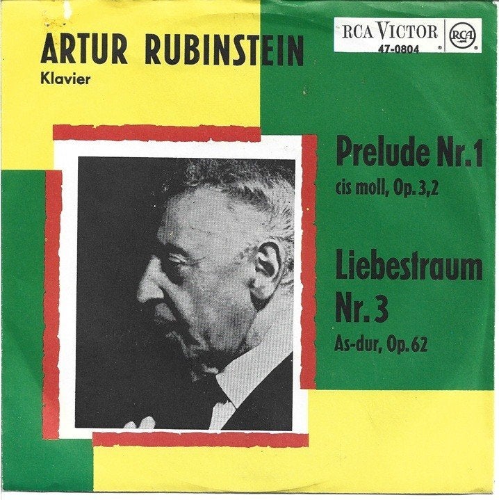 Arthur Rubinstein - Prelude Nr 1 uit 1957, Gebruikt, Verzenden, 7 inch, Single
