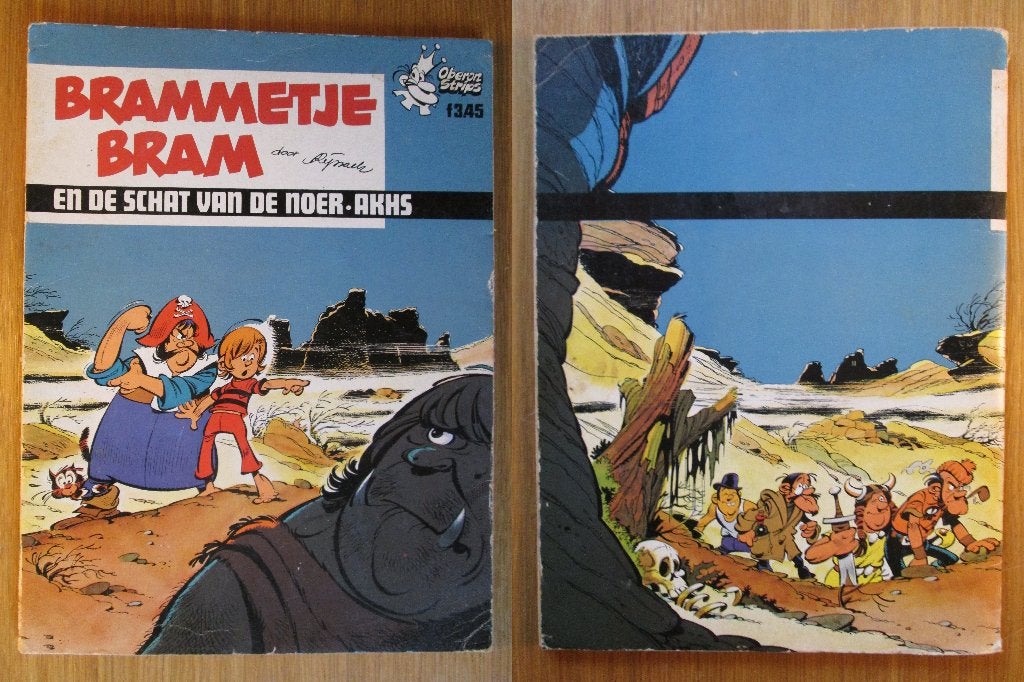 Brammetje Bram en de schat van de Noer-Akhs (SC), Eén stripboek, Ophalen of Verzenden, Gelezen, Eddy Ryssack