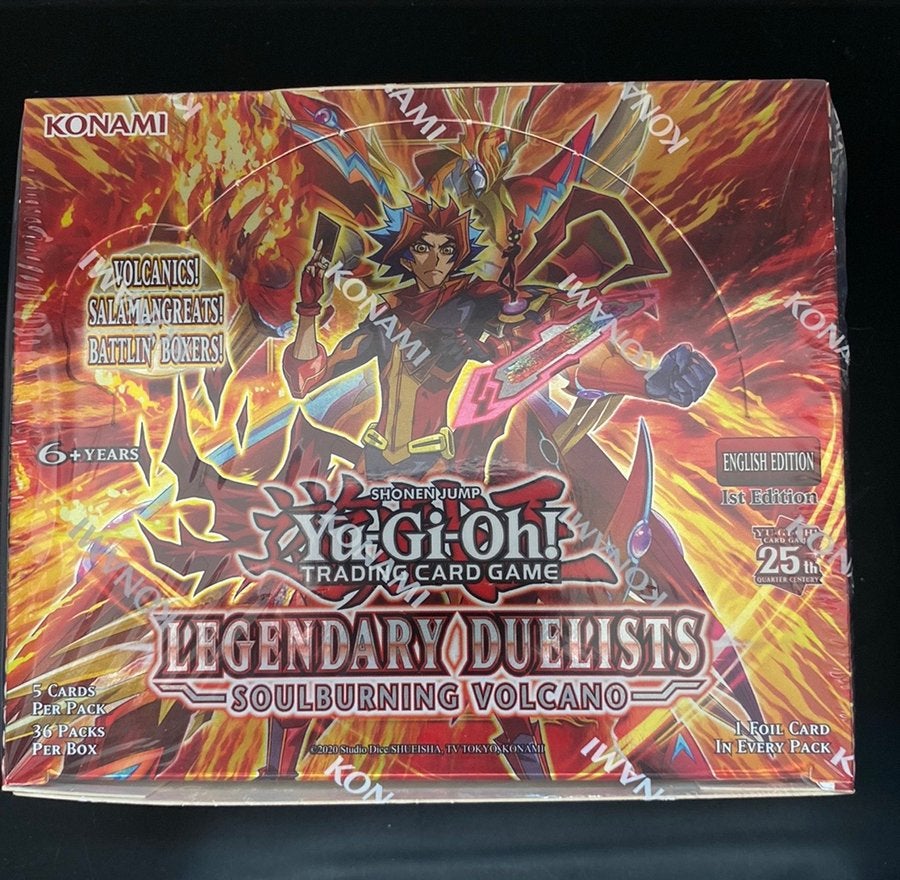 Legendary Duelist Soulburning Volcano, Ophalen, Nieuw, Boosterbox, Foil