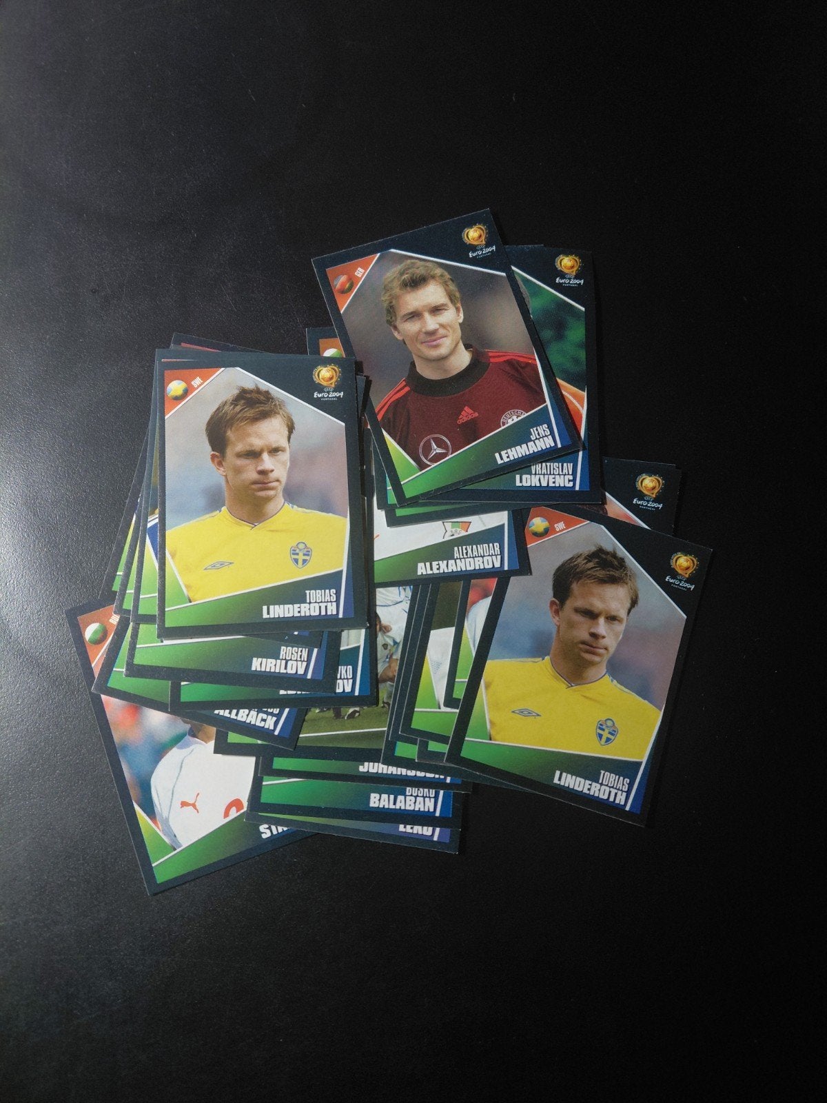 Ek 2004 stickers 25 stuks, Verzamelen, Ophalen of Verzenden, Nieuw, Buitenlandse clubs, Poster, Plaatje of Sticker