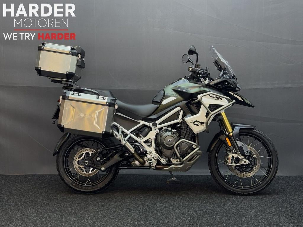 TRIUMPH TIGER 1200 RALLY PRO/NIEUWSTAAT/VOL OPTIES/GARANTIE, 1160 cc, Motorrijbewijs A, Bedrijf, Overig