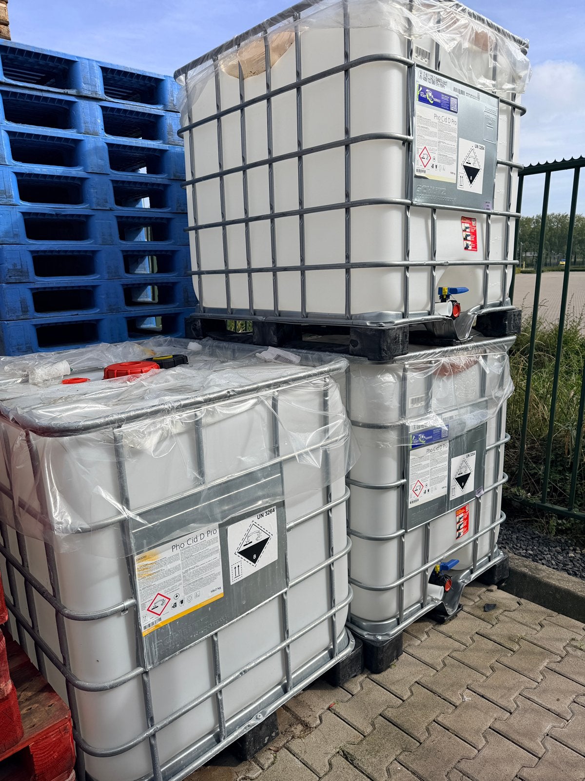 IBC vat - watervat - IBC container - Regenvat - Watertank, Tuin en Terras, Ophalen, Kunststof, Gebruikt, Met kraantje