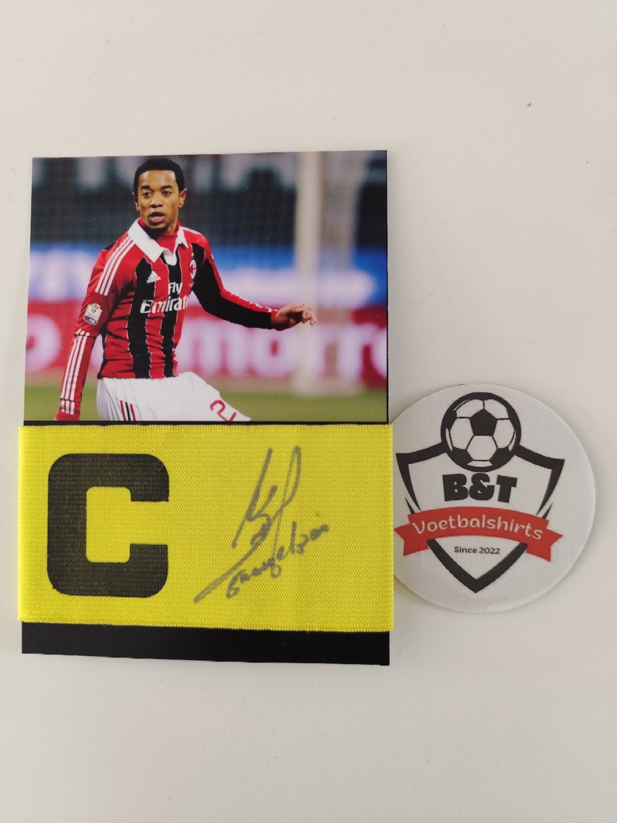 Gesigneerde aanvoerdersband Emmanuelson, Buitenlandse clubs, Gebruikt, Niet van toepassing, Verzenden