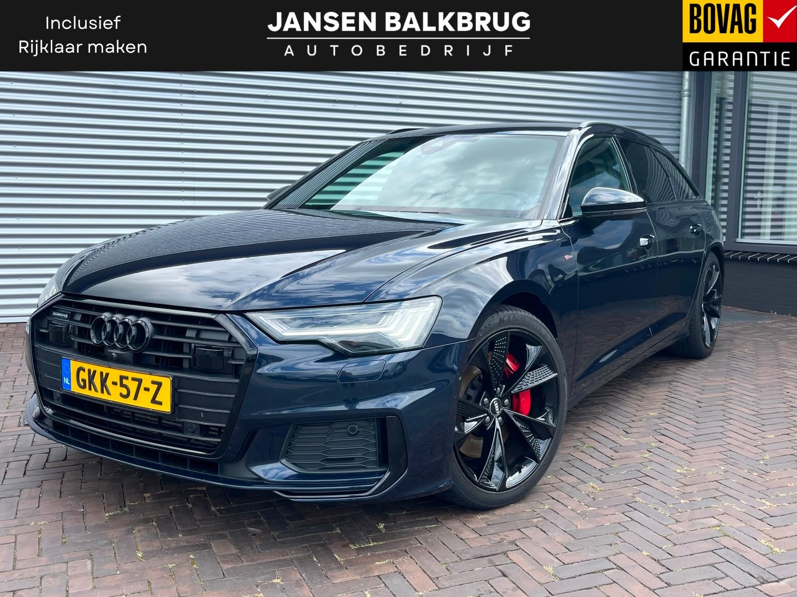 Audi A6 Avant 55 TFSI e quattro Competition (bj 2020), Automaat, Gebruikt, 4 cilinders, Blauw