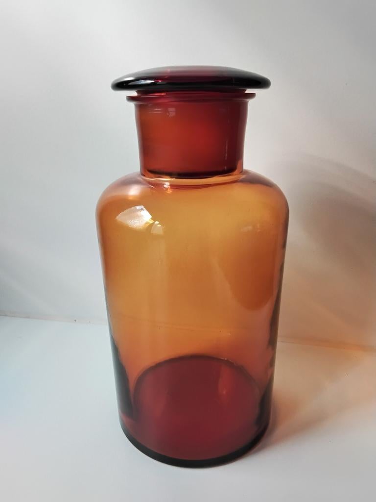Antieke apothekersfles, Antiek en Kunst, Antiek | Glas en Kristal, Ophalen of Verzenden