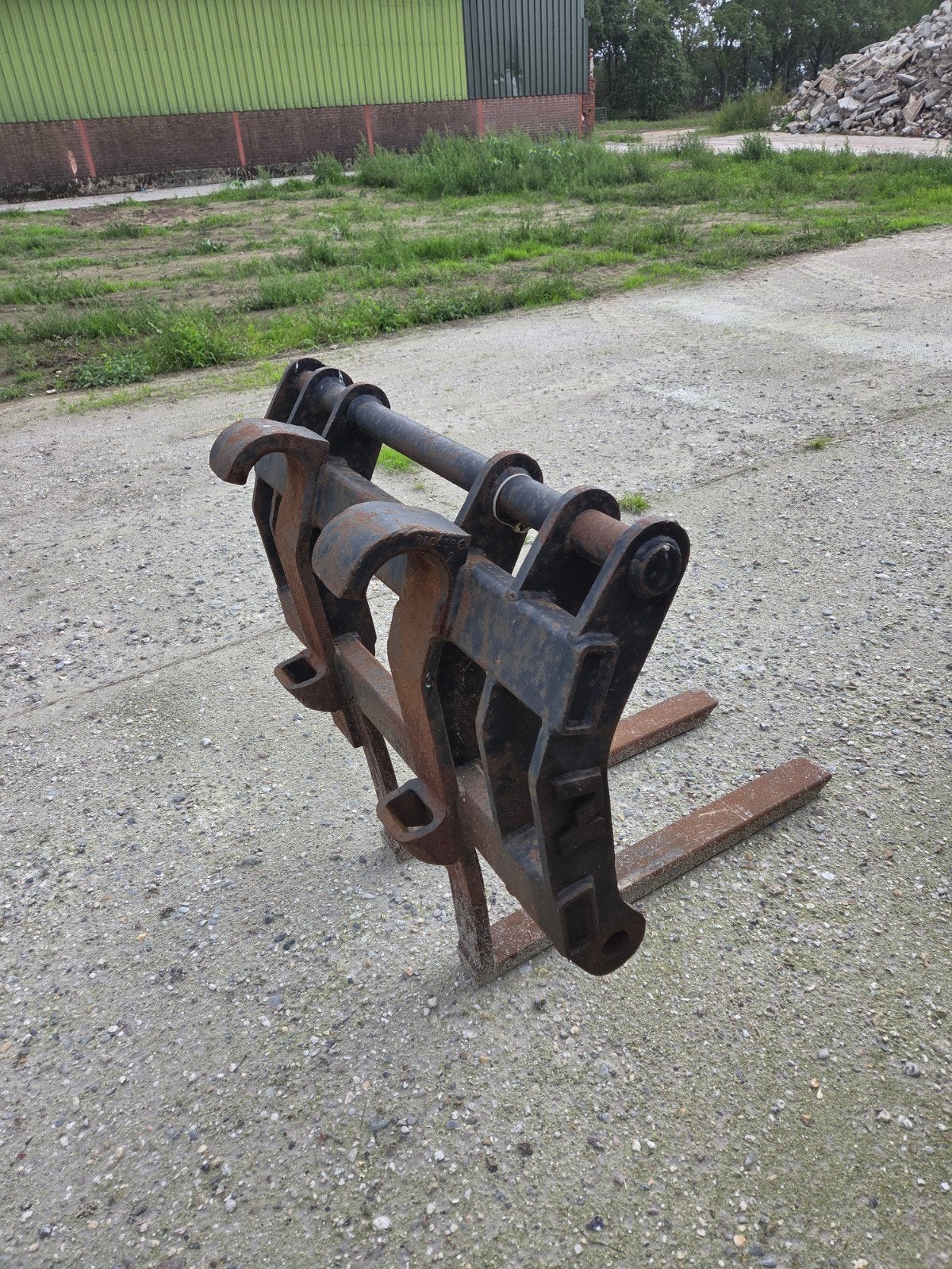 Adapter Verachter // Volvo shovel Eurosteel., Ophalen of Verzenden