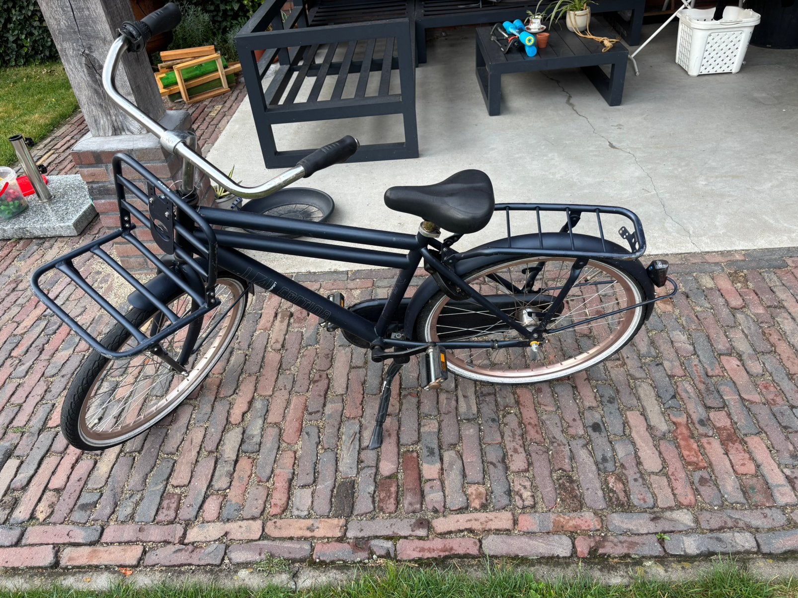 Cortina U4 transportfiets 24" Opknapper, Ophalen, Terugtraprem, Versnellingen, Cortina