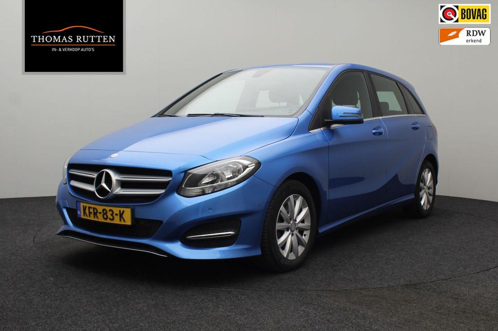 Mercedes-Benz B-klasse 180 Ambition 2016 | Airco | Cruise Co, Auto's, Mercedes-Benz, Gebruikt, 4 cilinders, Blauw, 122 pk