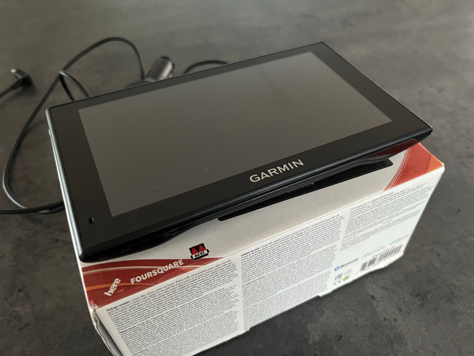 Garmin Camper 660LMT-D Europa 45 Navigatiesysteem, Verzenden, Gebruikt