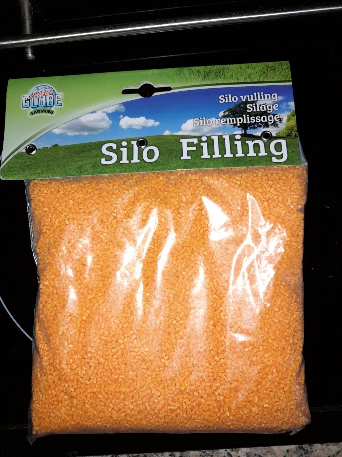 Kids Globe Farming Silo Vulling / Silage - Oranje Korrels, Ophalen of Verzenden, Nieuw, Jongen of Meisje