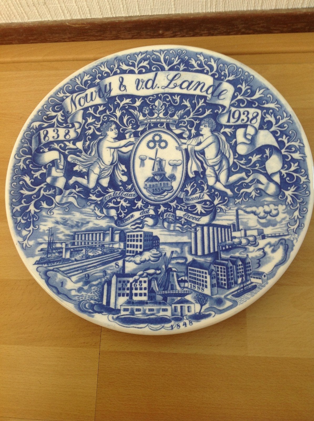 Groot Delfts blauw bord
Puntgaaf, Ophalen of Verzenden