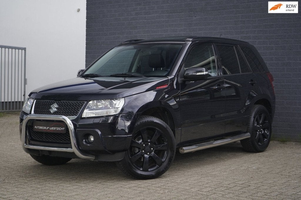 Suzuki GRAND VITARA 2.4 Exclusive Automaat, Leder, Trekhaak, Gebruikt, Zwart, 4 cilinders, Grand Vitara