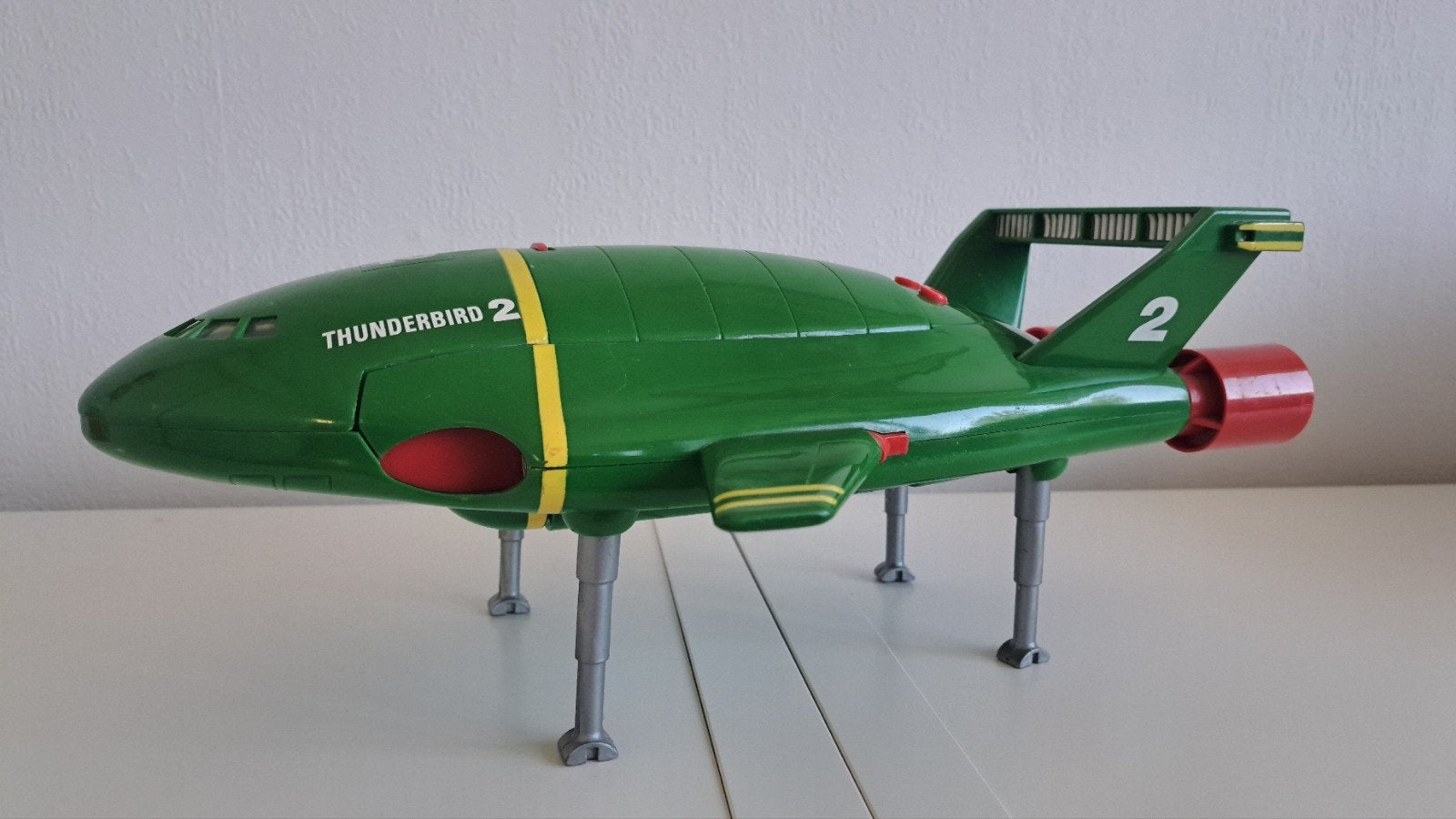 Thunderbird 2 speelgoedvliegtuig - Vintage, Ophalen of Verzenden, Gebruikt
