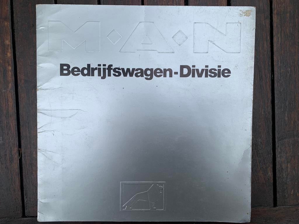 Brochure van M.A.N  vrachtwagens., Boeken, Ophalen of Verzenden, Volkswagen