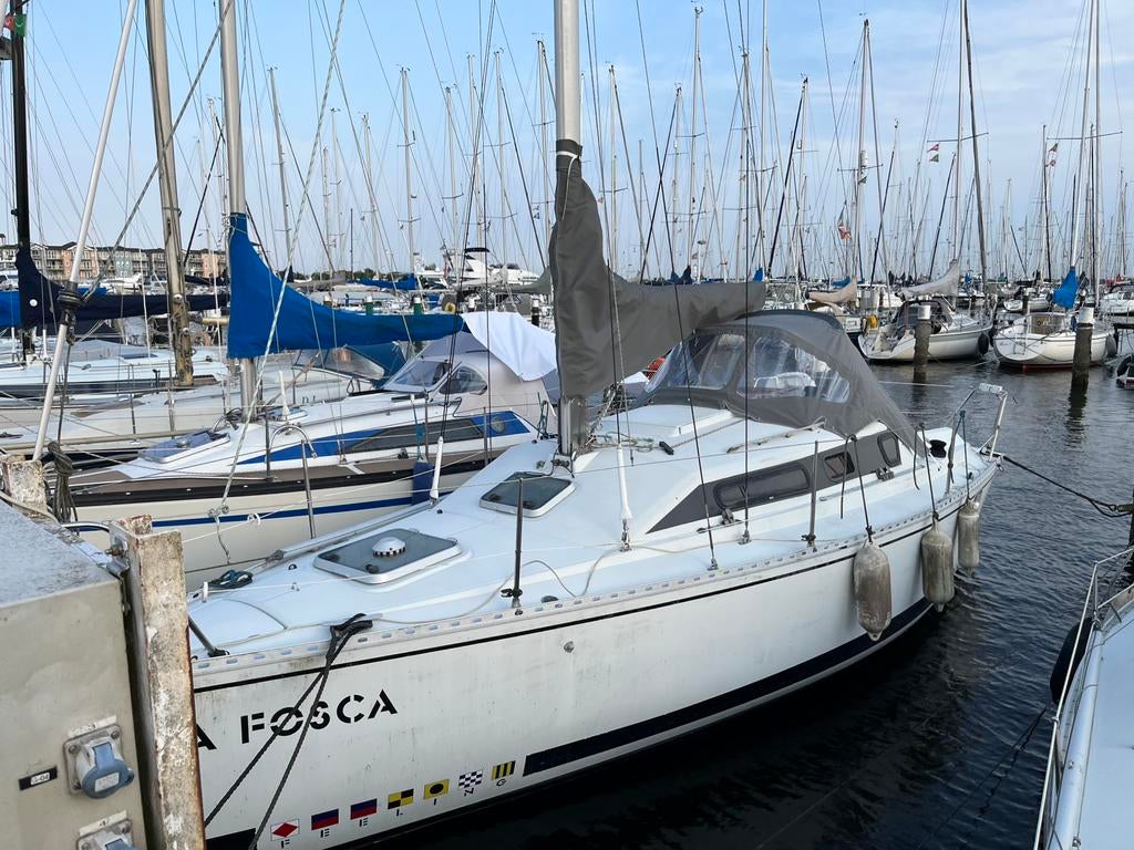 Feeling 286 S - Zeilklaar en in prijs verlaagd, Watersport en Boten, Ophalen, Gebruikt, Polyester, Diesel