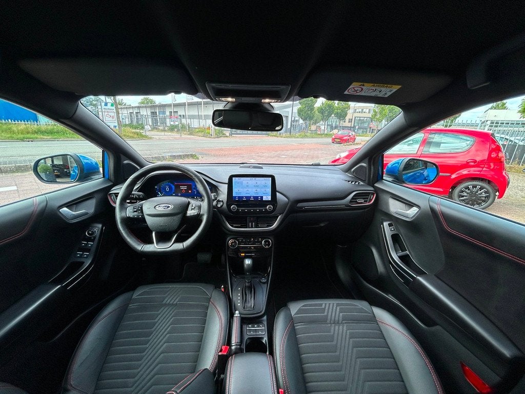 Ford Puma 1.0 EcoBoost Hybrid ST-Line X AUT|Navi|Cruise|Came, Auto's, Ford, 12 maanden, 125 pk, Euro 6, Blauw