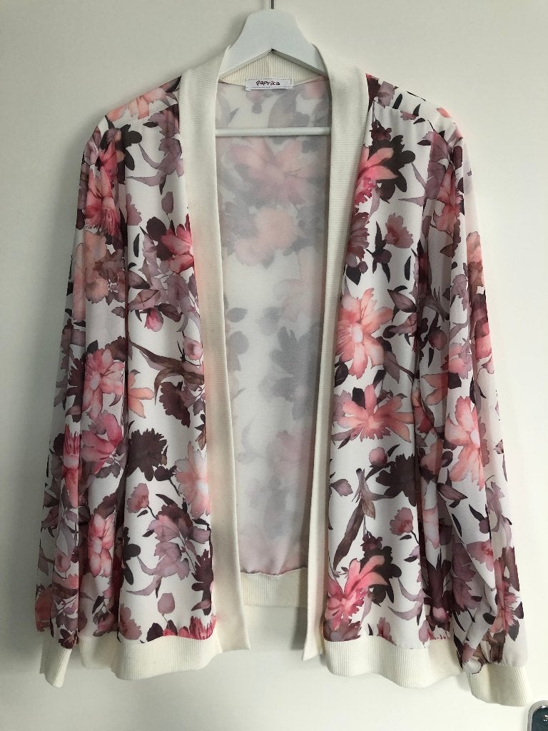 Paprika Bomberjack Creme roze Maat 3=46, Overige kleuren, Verzenden, Shirt of Top, Zo goed als nieuw